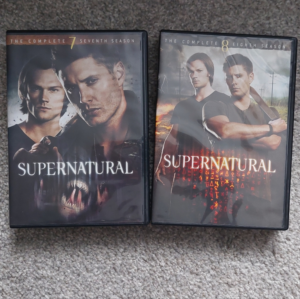 Supernatural The Complete Seasons 7 & 8 DVD Set